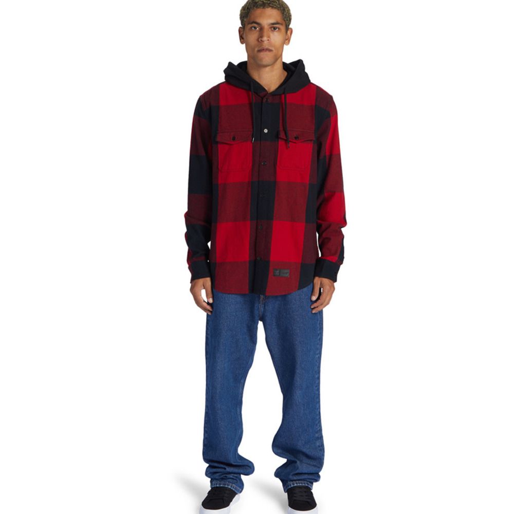 DC Shoes RUCKUS - Chemise Homme chili pepper/black