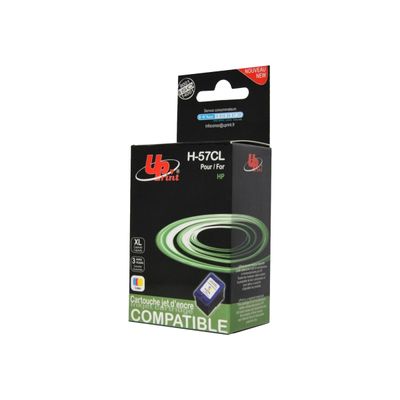 Cartouche compatible HP 57 - cyan, magenta, jaune - Uprint