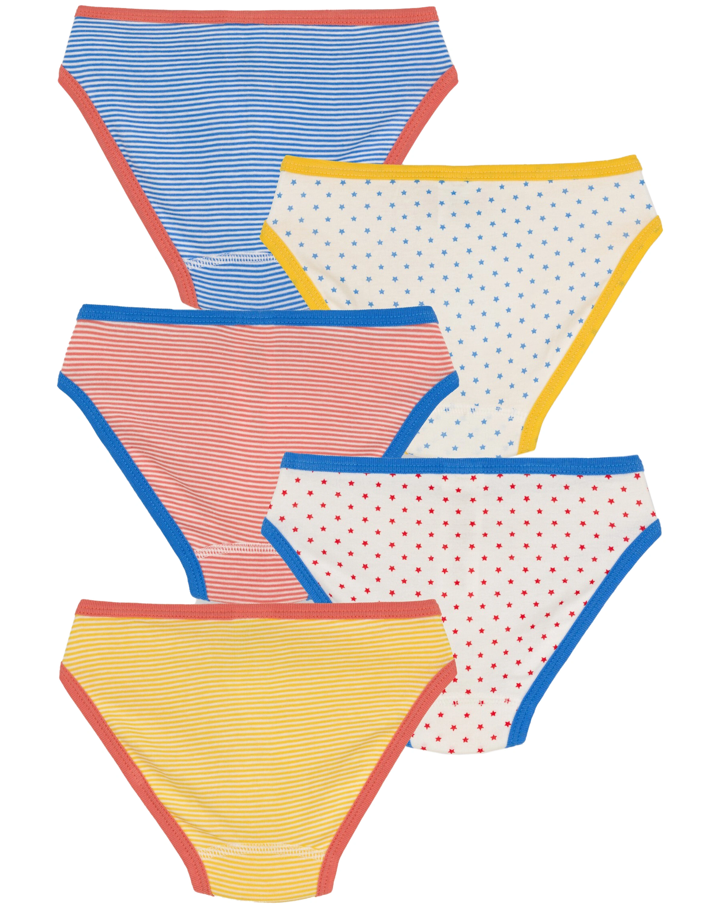 Unterhose FLUOETOILES 5er-Pack in multico