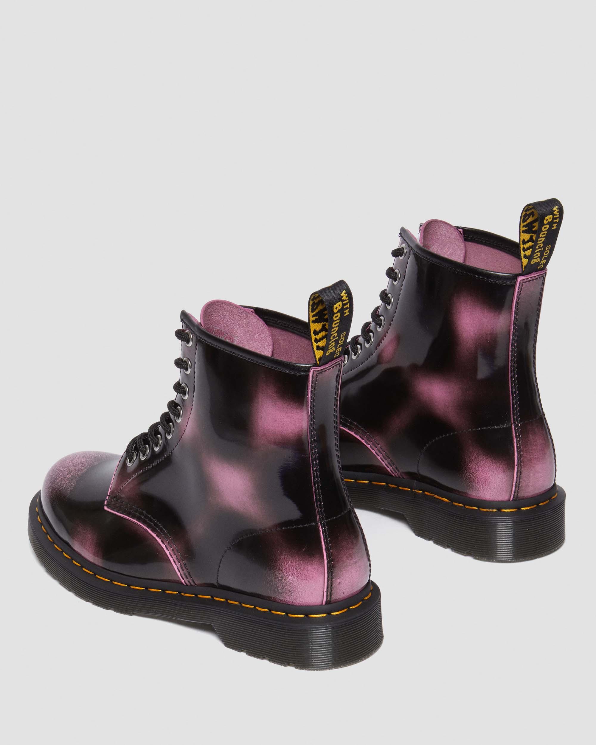 1460 Distressed Leather Lace Up Boots