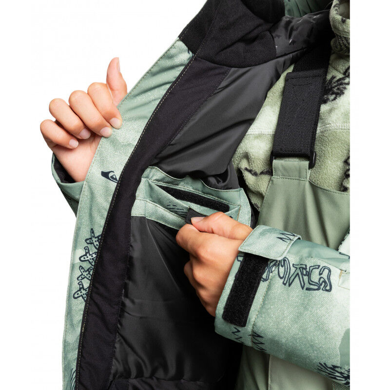 Mission Printed Block Youth Jacket - Veste ski enfant