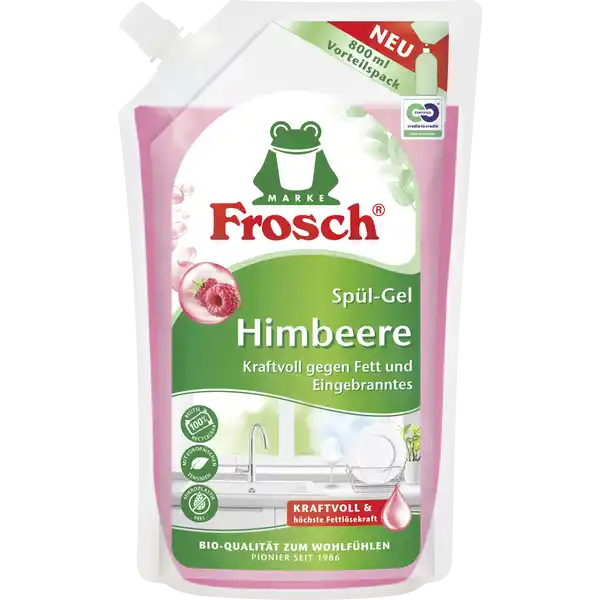 Himbeere Spül-Gel Nachfüllbeutel