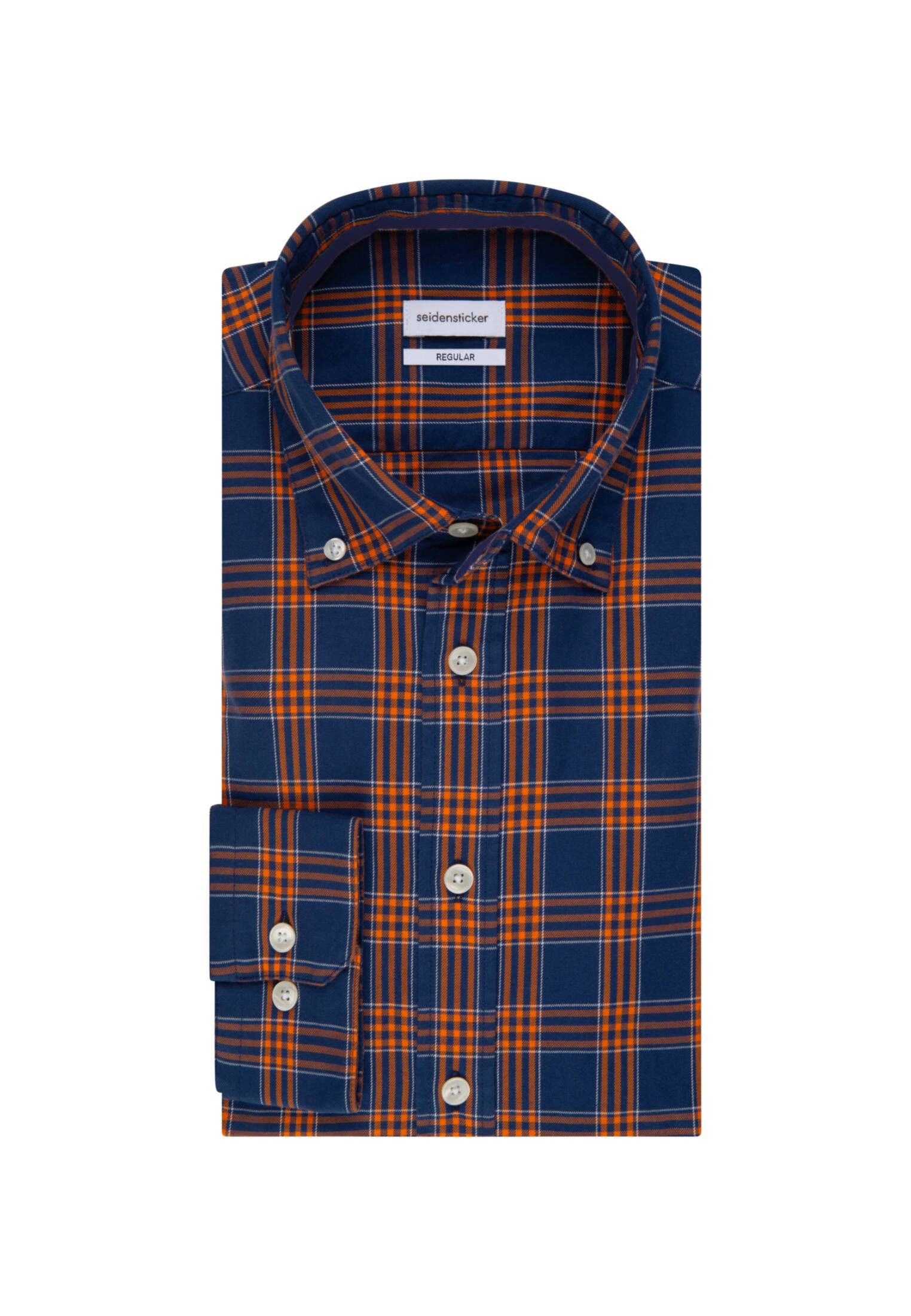 Seidensticker| Herren Casual Hemd Schwarze Rose