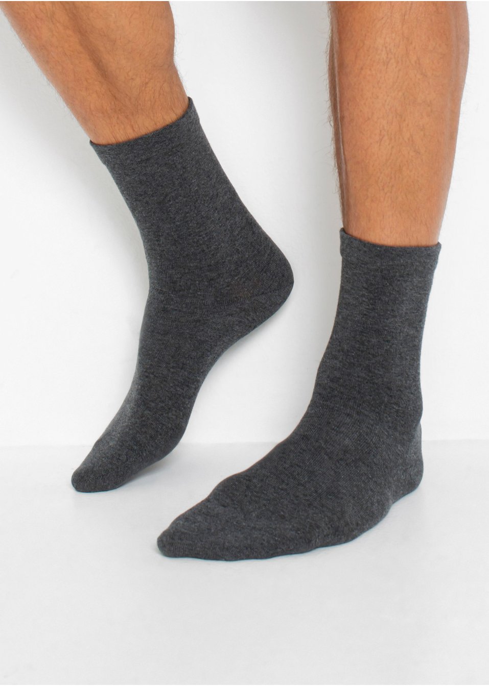 Lot de 4 paires de chaussettes sans pression avec coton