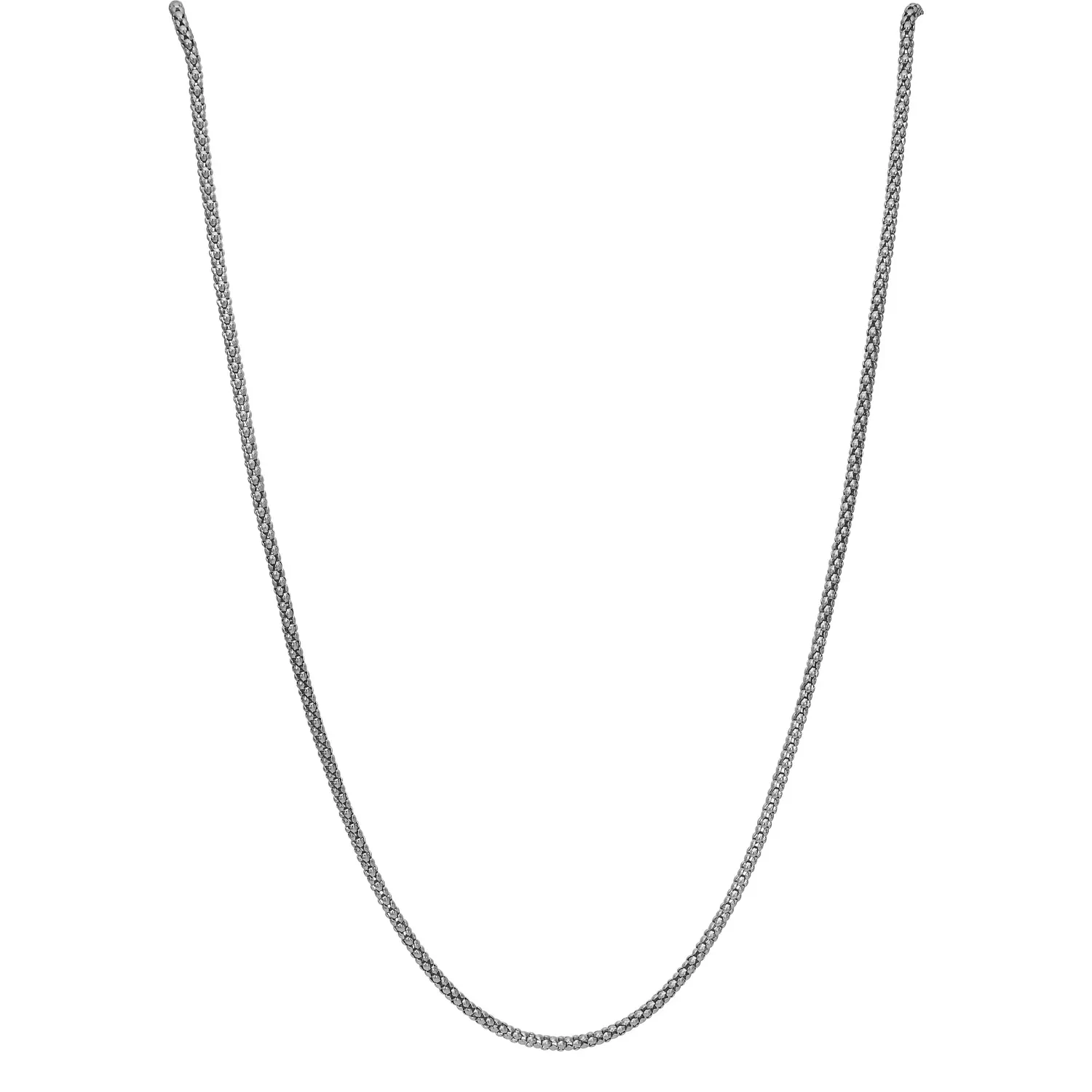 Tom Morris Box Chain Halskæde Rustfrit Stål TM00010