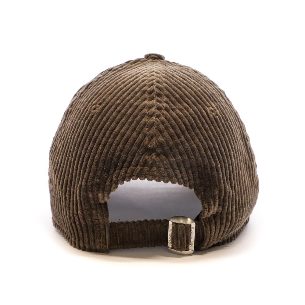 New Era Casquette Velours Côtelé Marron Homme New Era Wide Cord 9forty Oakath Brsbrz