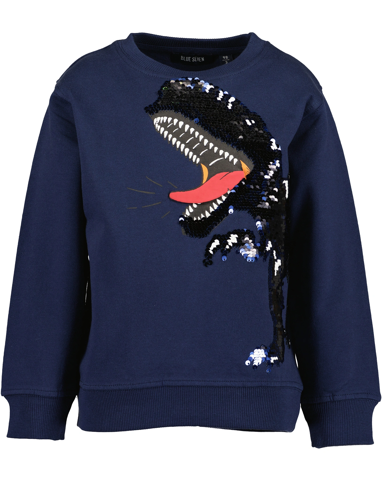 Sweatshirt ROARING DINO in ultramarin