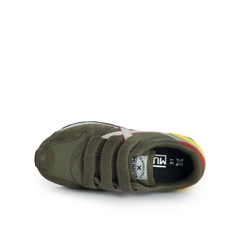 Zapatillas Munich Mini Massana Vco 8207513 Verde Caqui