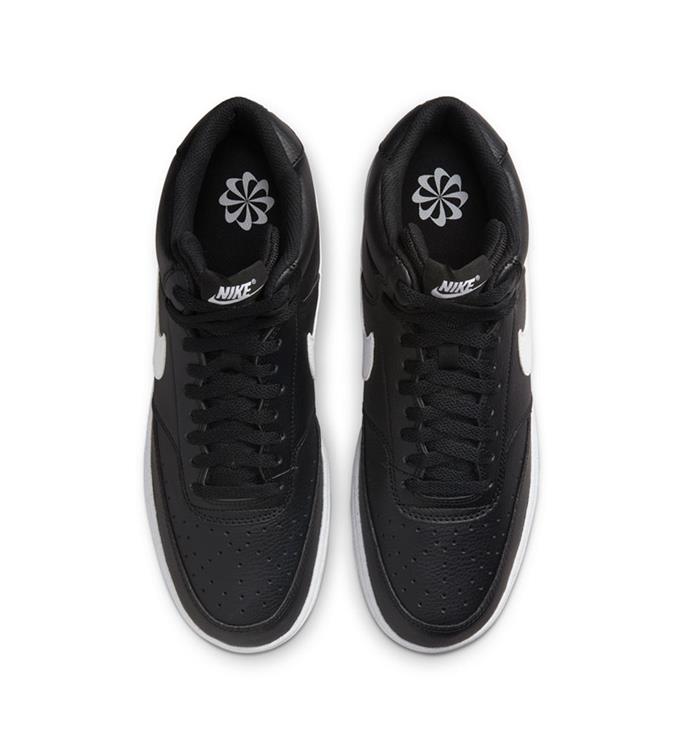 NIKE COURT VISION MID NEXT NATURE M BLACK-WHITE-BLACK