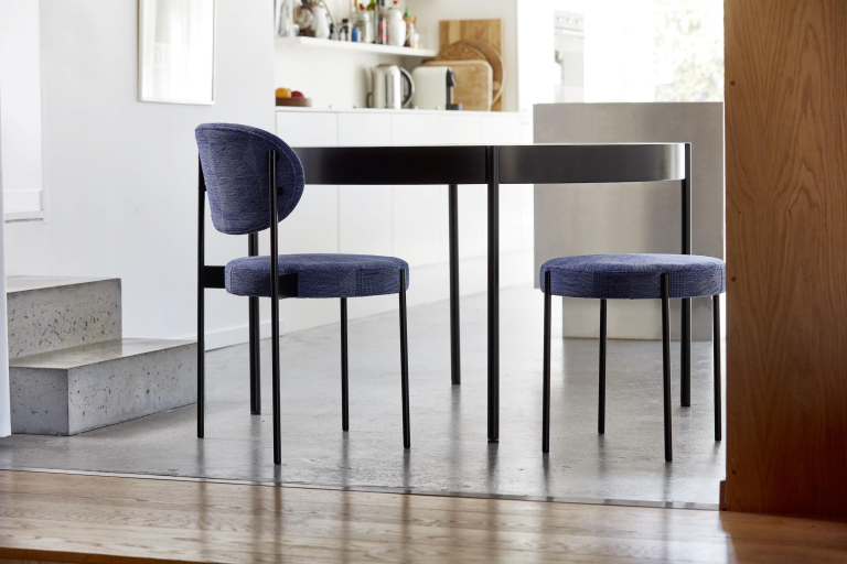 Verpan Series 430 eettafel Ø160 wit