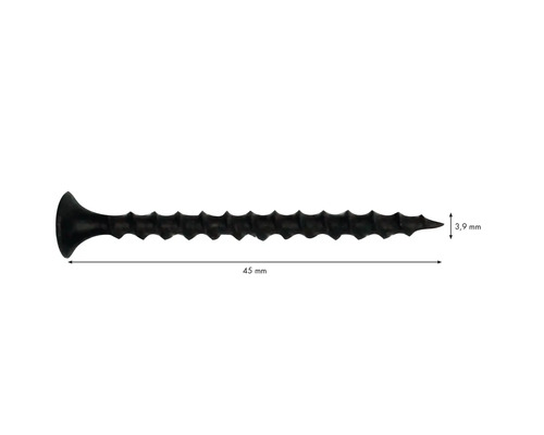 Knauf snelmontageschroef, grove draad, TN 3,9 x 45 mm, verpakking van 250 stuks