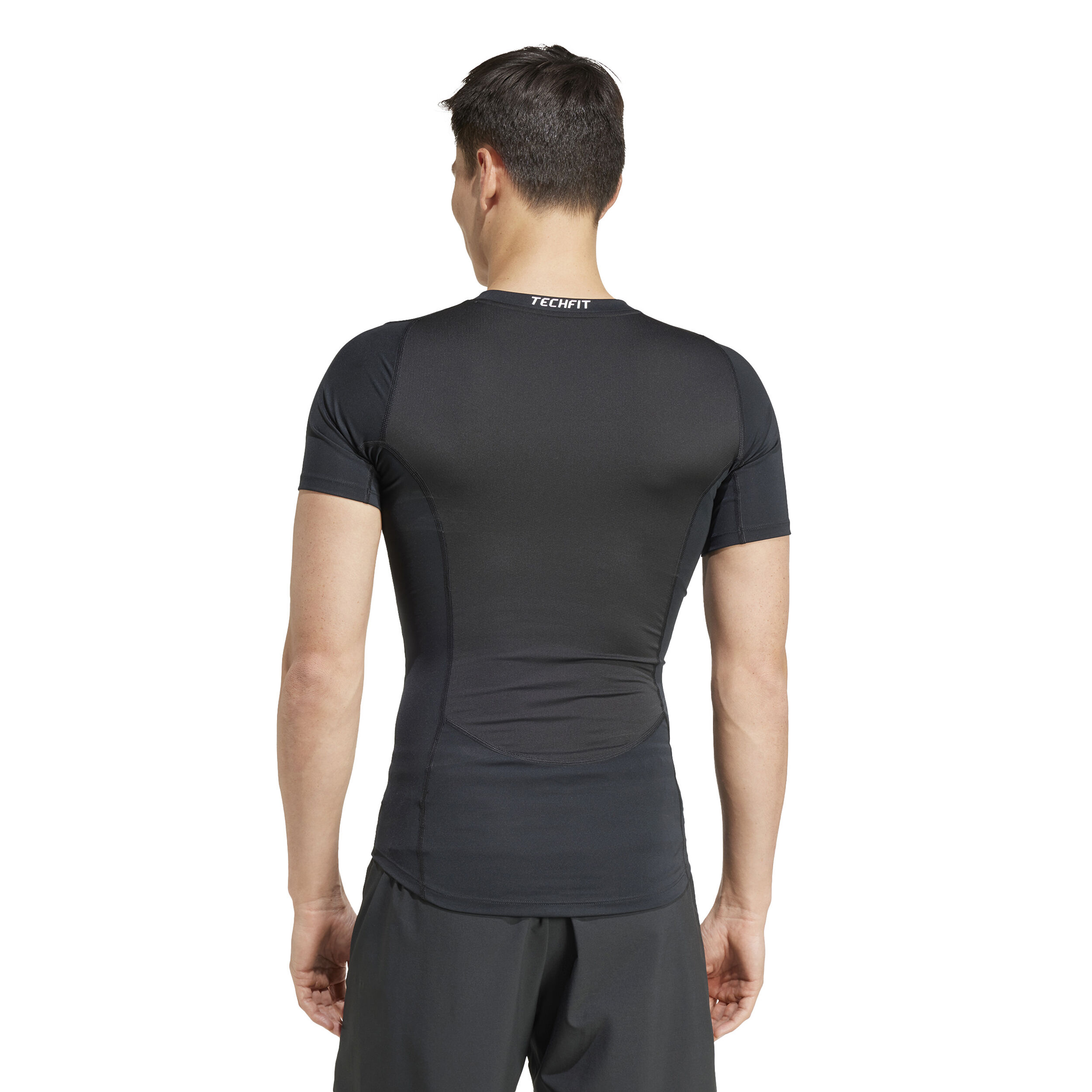 adidas TechFit Compression T-shirt Hommes - Noir