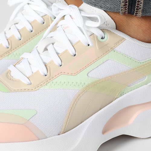 Baskets Femme Kosmo Rider Soft 389881 Puma White Rose Dust