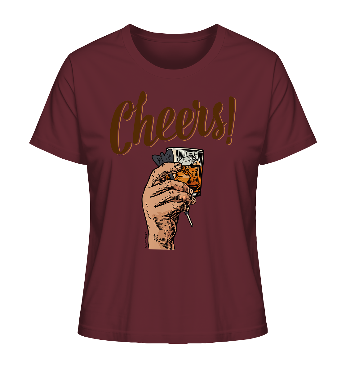 DartSturm - Cheers - Ladies Organic Shirt