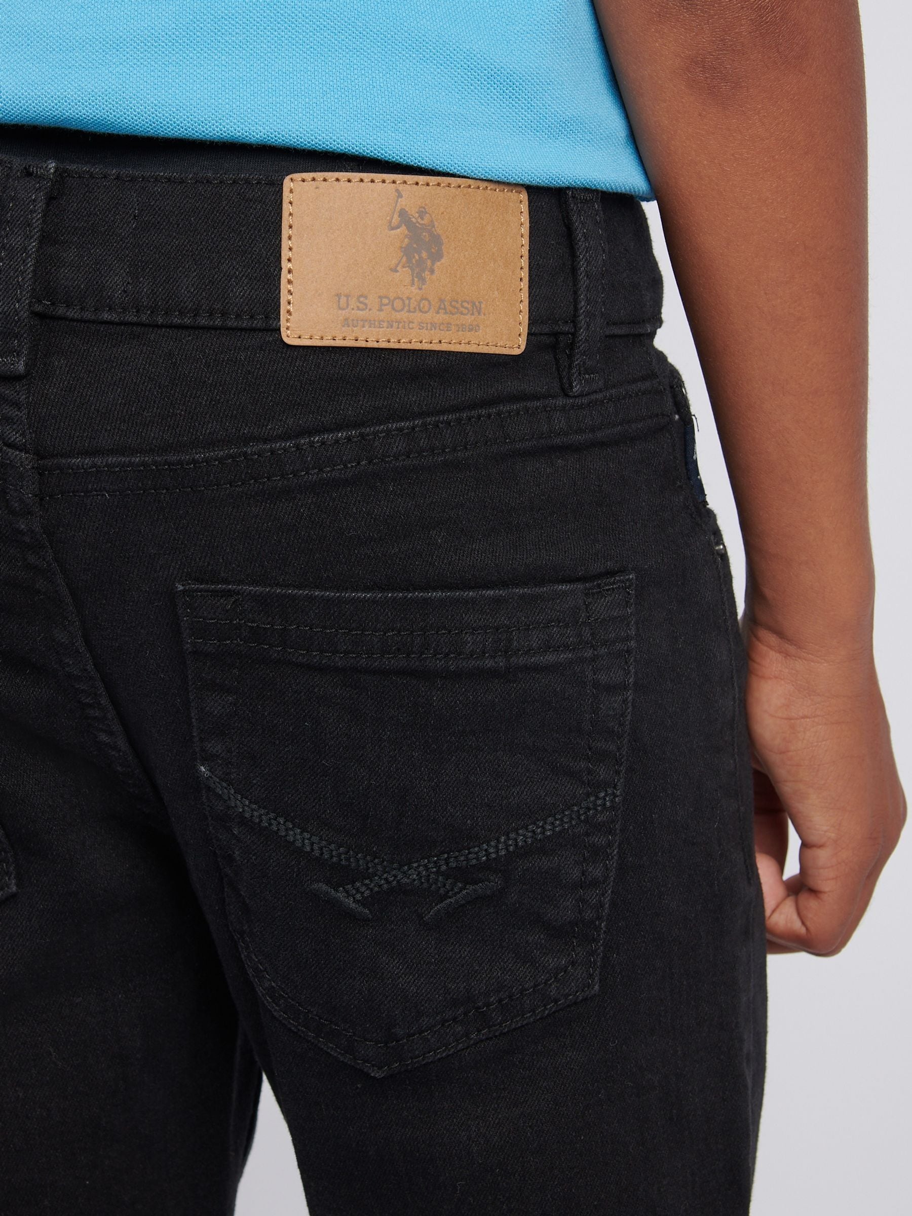 Zwart - U.S. Polo Assn. Classic Fit Jeans