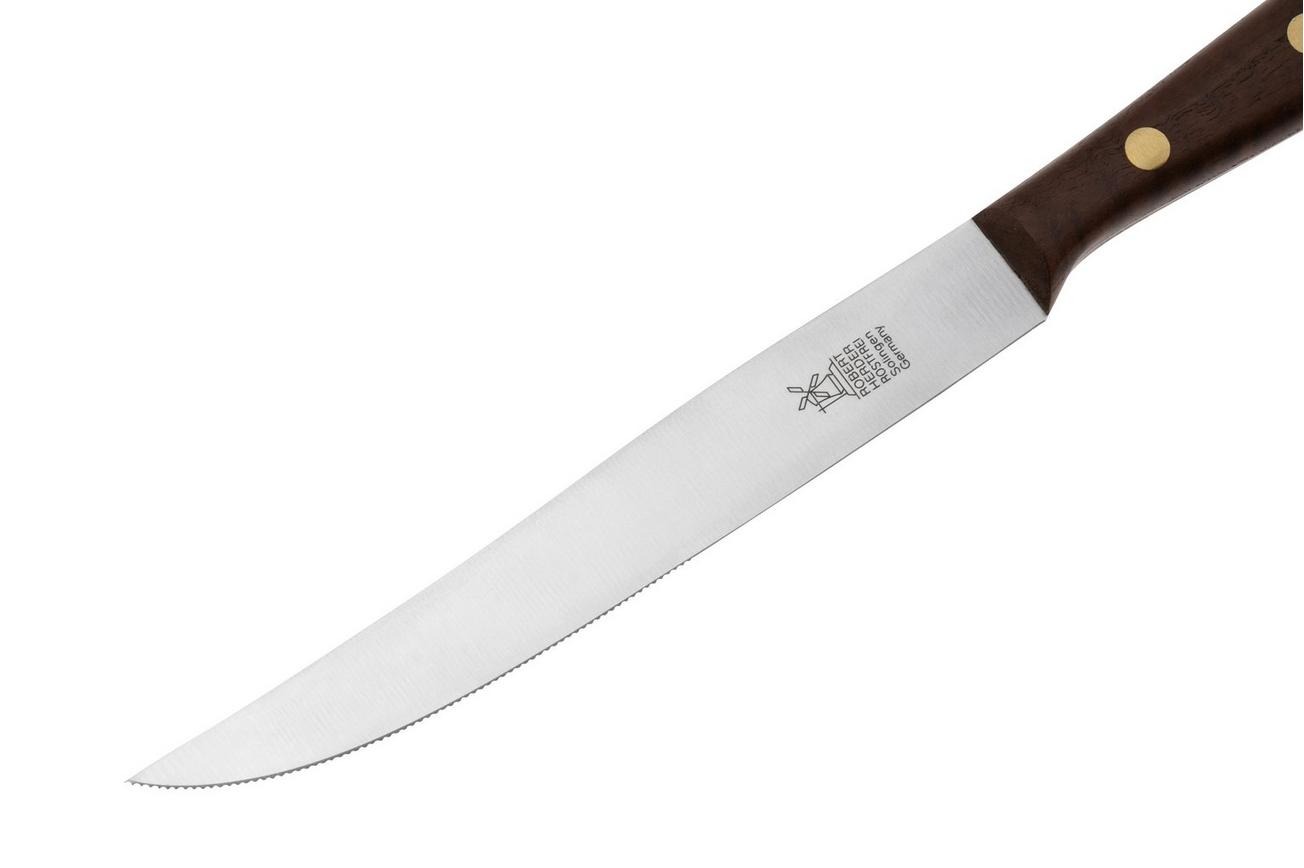 Robert Herder Steak Knife Slim 2007475180000 roestvast staal, walnoothout, 12 cm