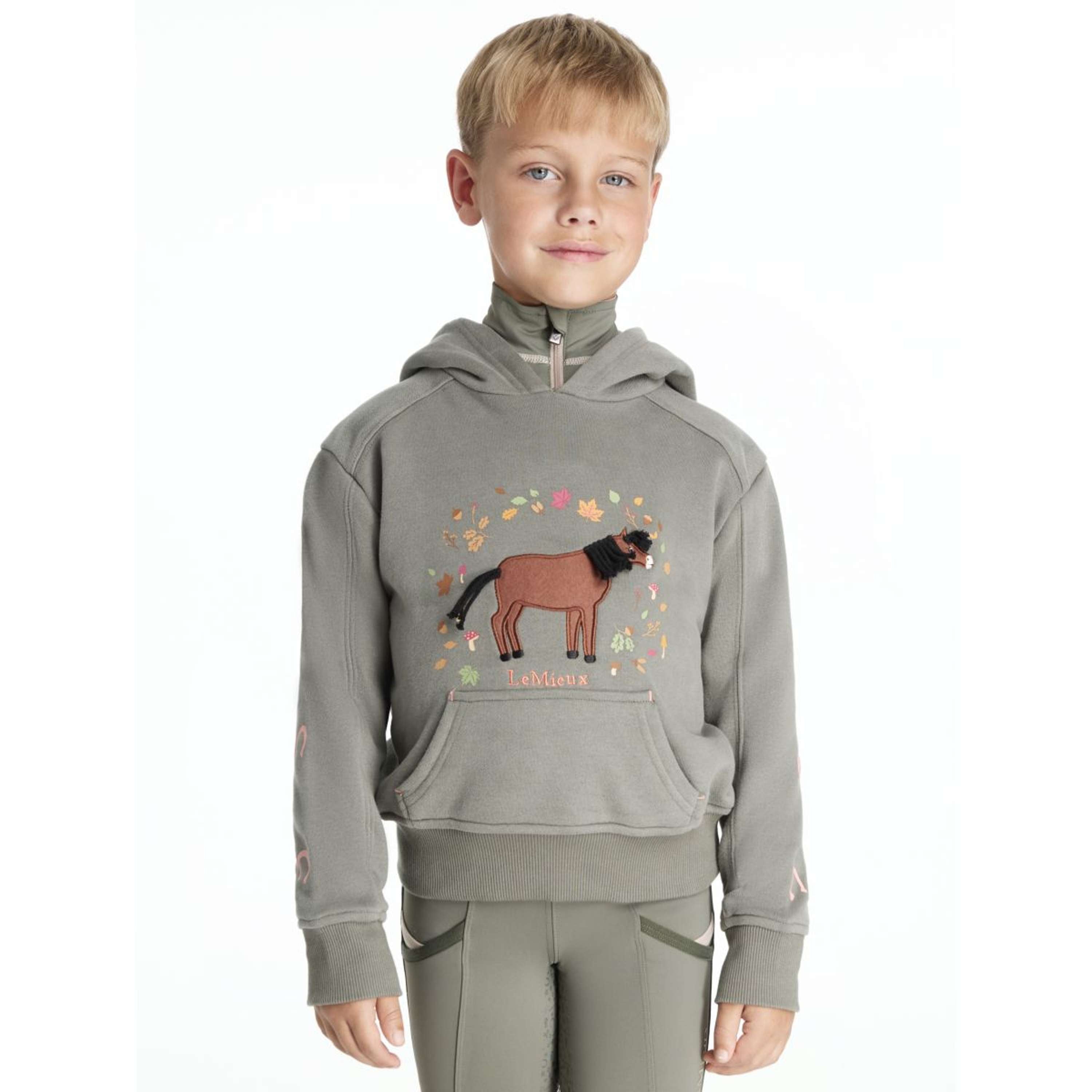 LeMieux Hoodie Mini Romi Kids Rosemary