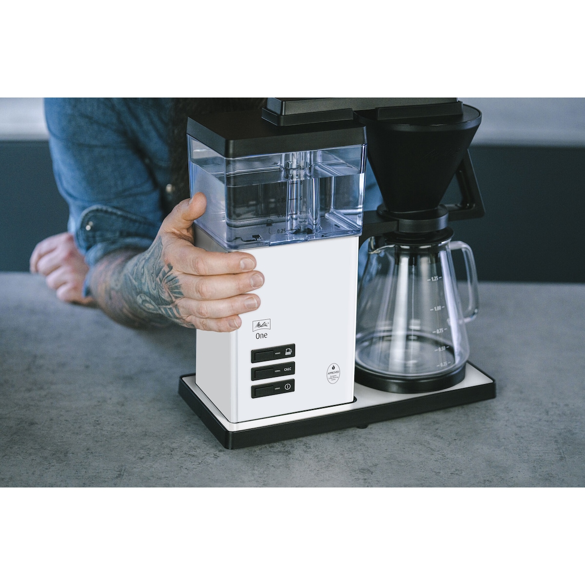 Melitta One filterkaffetrakter 22747 (creamy white)