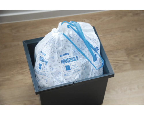 Blanco huisvuilzakken L 30 liter
