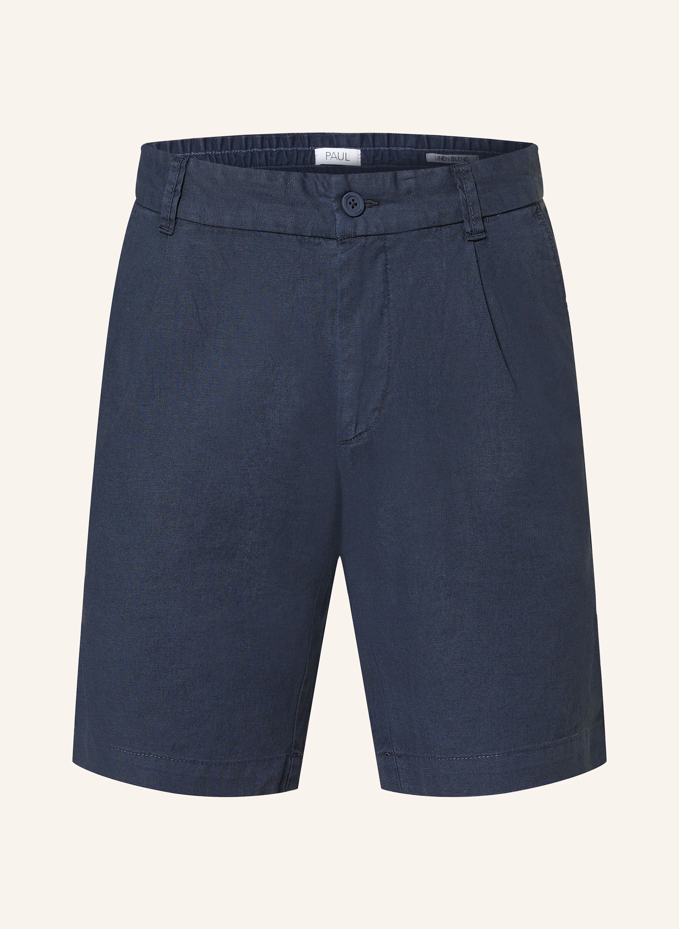 PAUL Shorts Comfort Fit mit Leinen