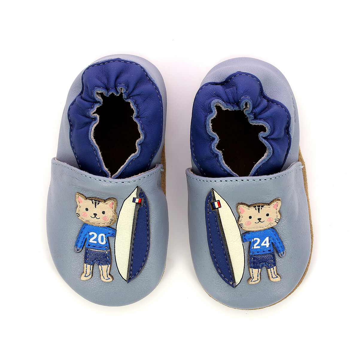 ROBEEZ<br>Chinelo de couro Surfing Boy