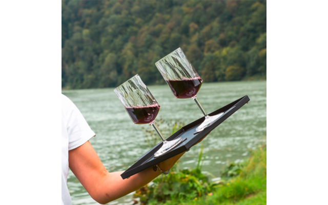 Silwy Wein Magnet-Kunststoffgläser 6 Stück 200 ml