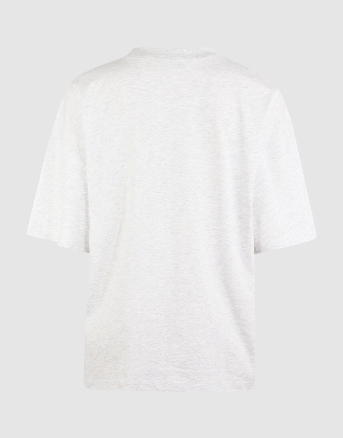 Oversized Magazine Artwork T-shirt Lichtgrijs