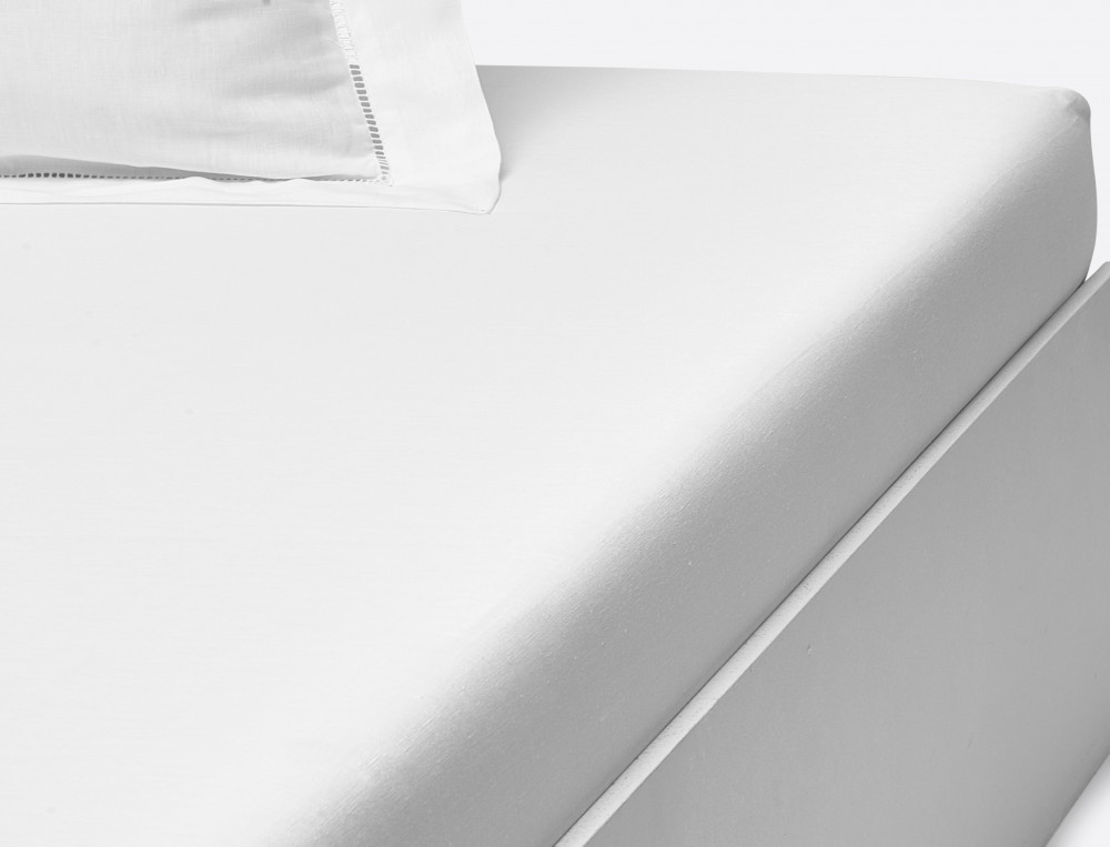 Drap-housse-Pur fil de lin