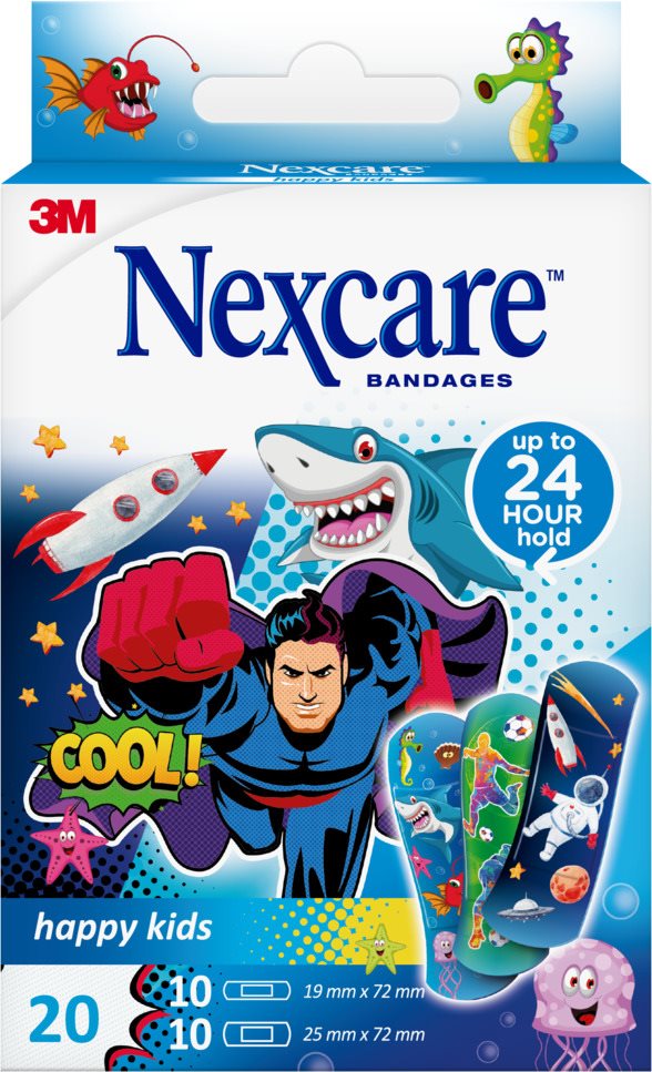 NEXCARE Kinderpflaster Happy Kids Cool 20 Stk