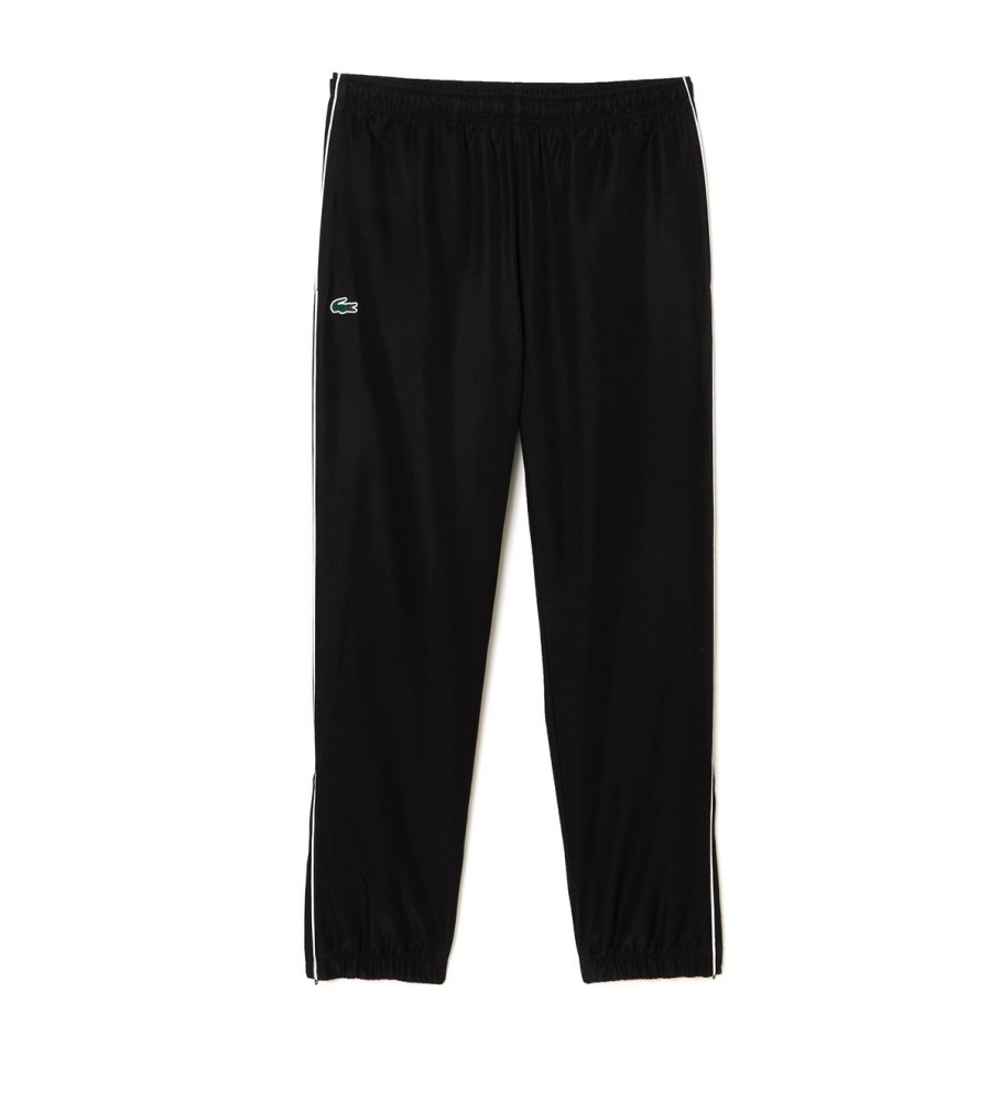 Conjunto de tênis Lacoste preto em tecido reciclado