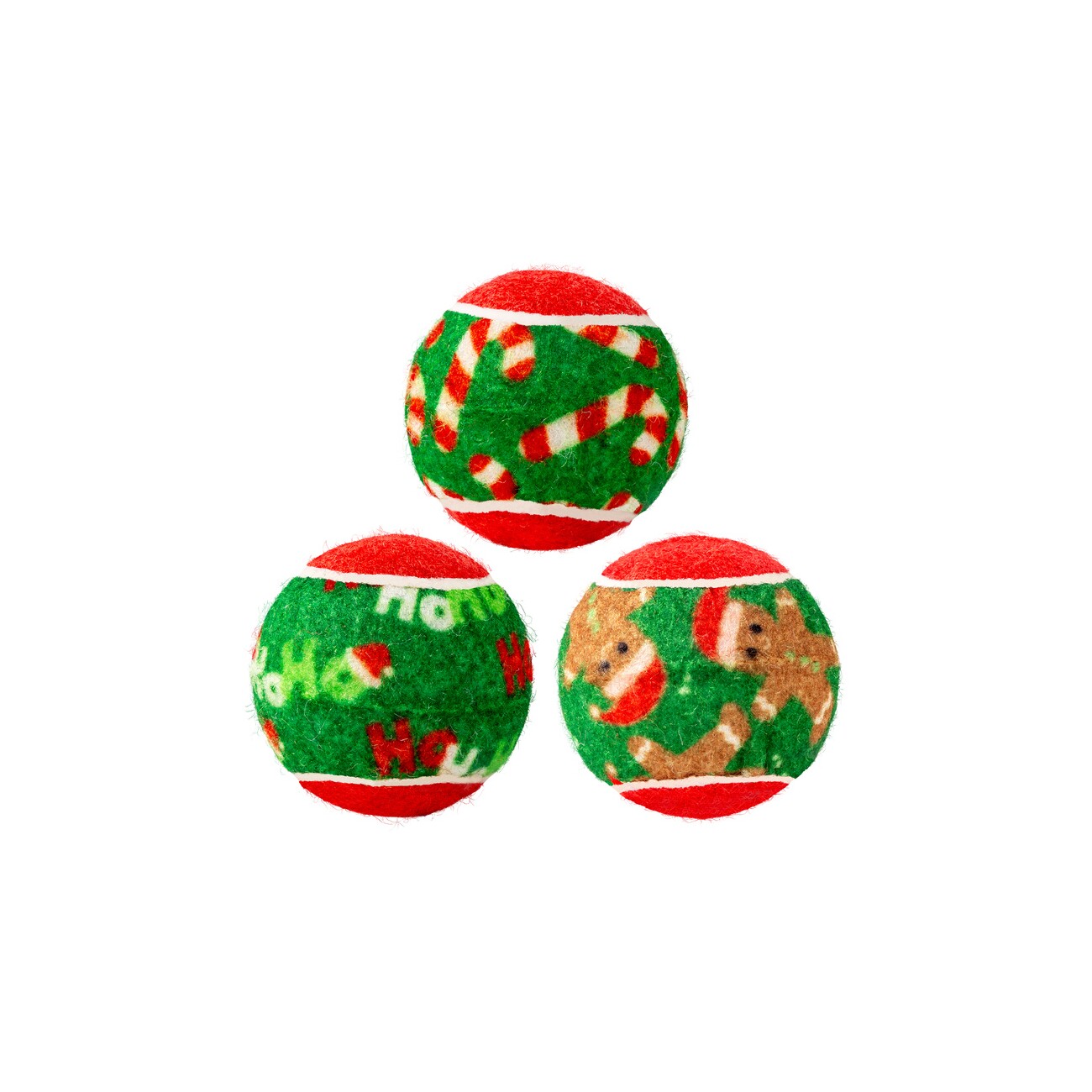 KONG Holiday SqueakAir Balls M 6 Stück