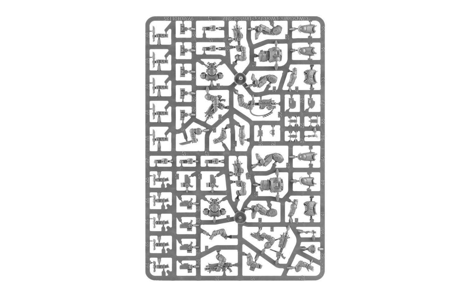 Figurenset Warhammer 40k Space Marines Primaris IntercessorsBausatz für 10 Figuren