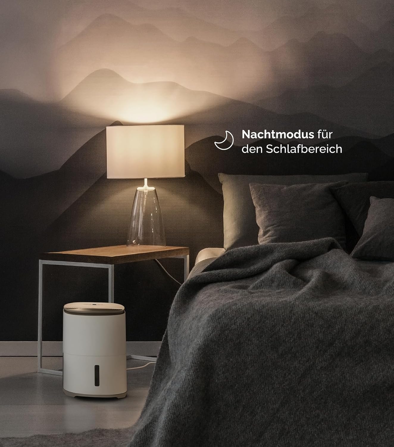 MeacoDry Arete One 6L Luftentfeuchter & Luftreiniger | Kompakt, Sehr leise mit 32 dB | Idealer Luftentfeuchter für Schlafzimmer, Kleine Räume & Wohnungen | H13 HEPA-Filter | 1,8L Tank