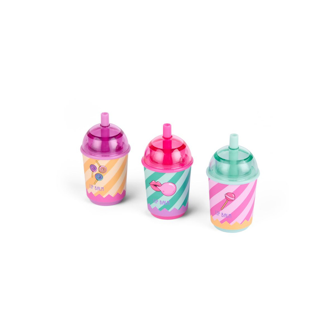 Create it! - 3er Set Lippenbalsam - Trinkbecher