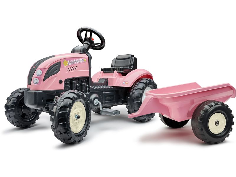 Falk Country Star Traktor   Anh. M Traktor mit Anhänger