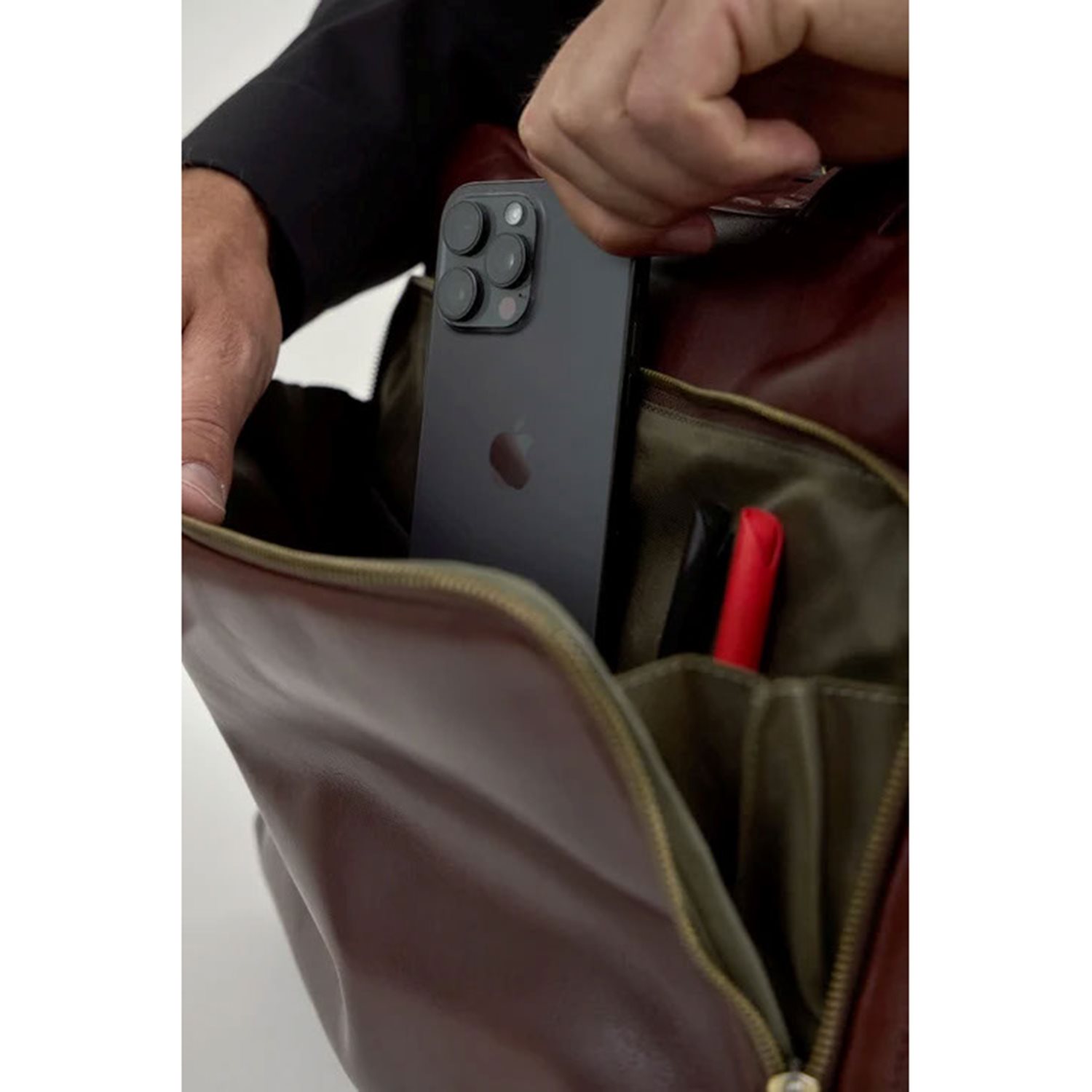 Jost Skagen Businessbag 2 Comp. brown