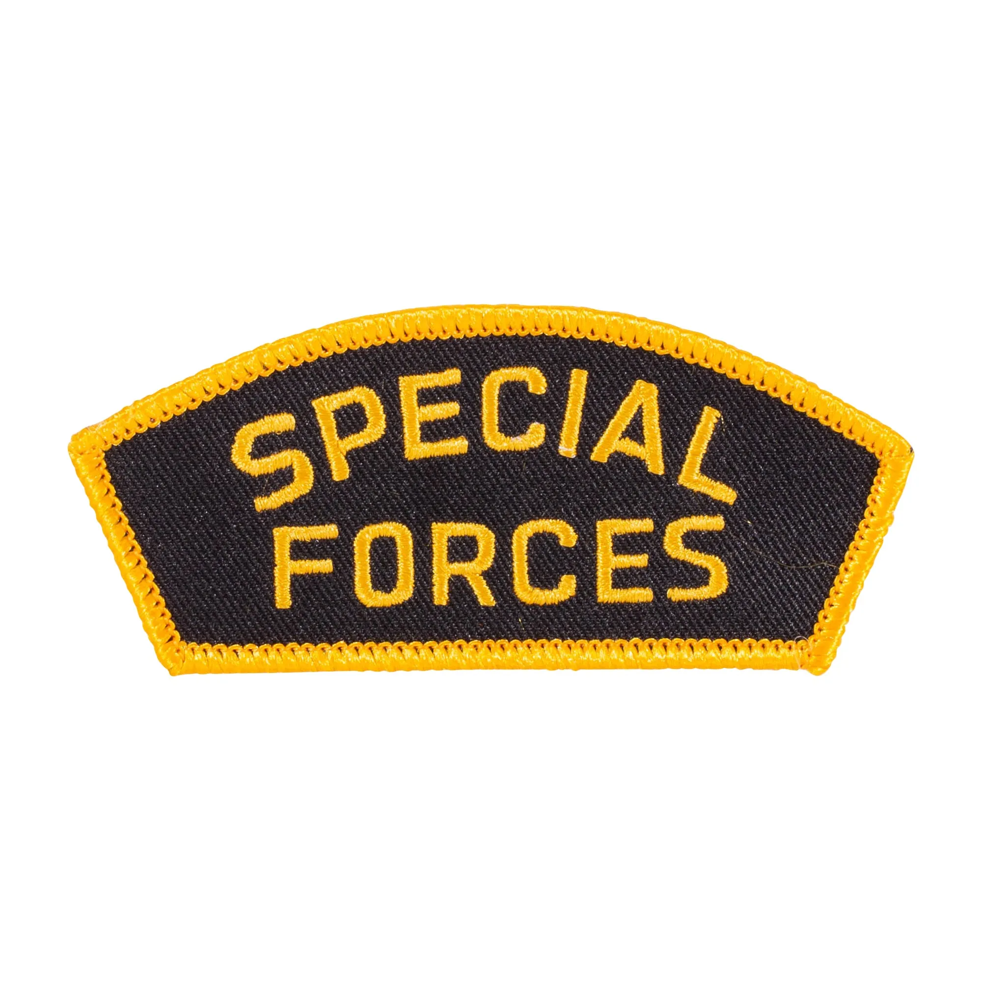 Unbekannt -  Abzeichen Special Forces Cap schwarz-goldfarben