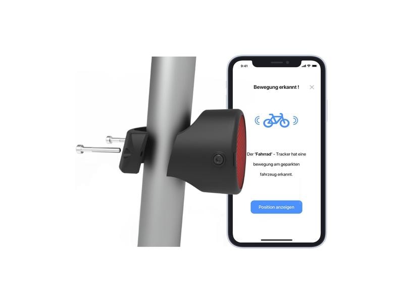 Invoxia GPS Tracker Bike Invoxia GPS-Diebstahltracker für Velos
