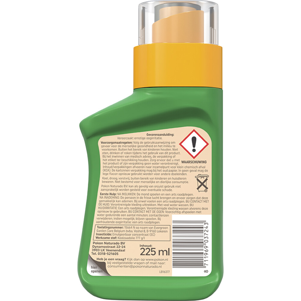Pokon Tegen Insecten Concentraat Polysect GYO Biologisch225 ml