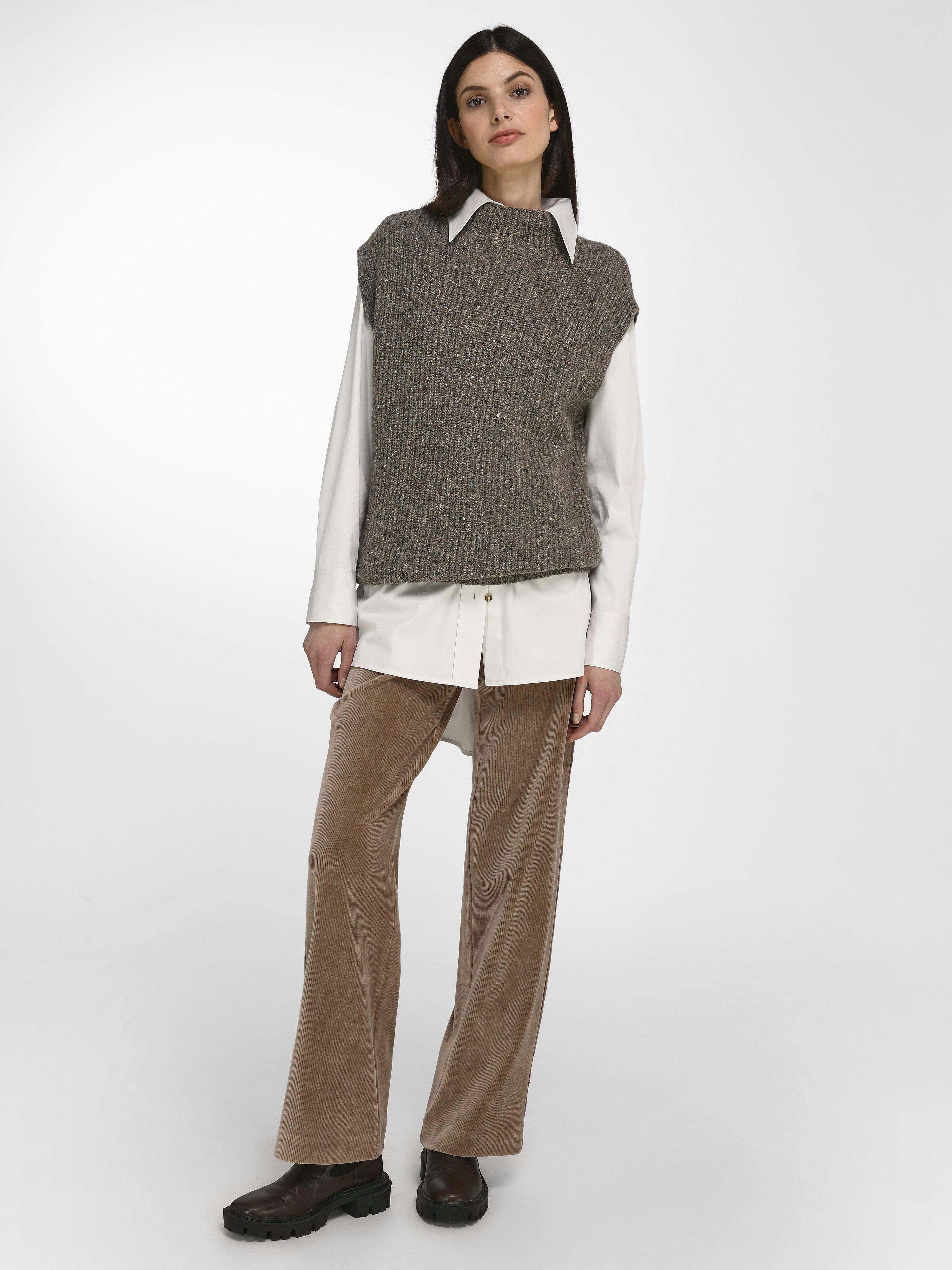 Feincord-Schlupf-Hose