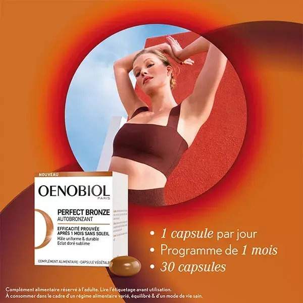 Oenobiol Perfect Bronze Autobronzeador 30 cápsulas