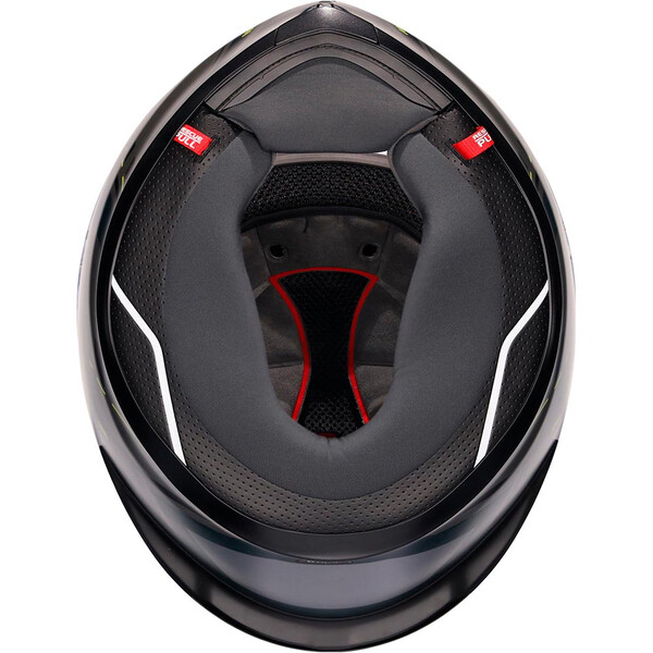 AGV - Casque K6 S Enhance Gris Mat / Jaune fluo