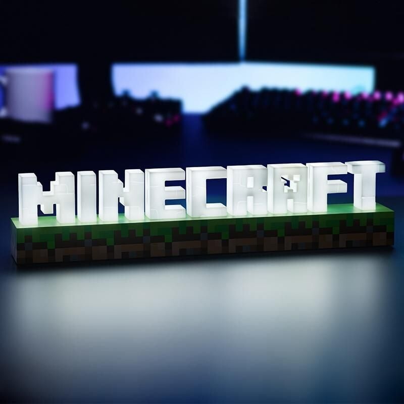 Minecraft - 3D Logo Lampe - 41 CM