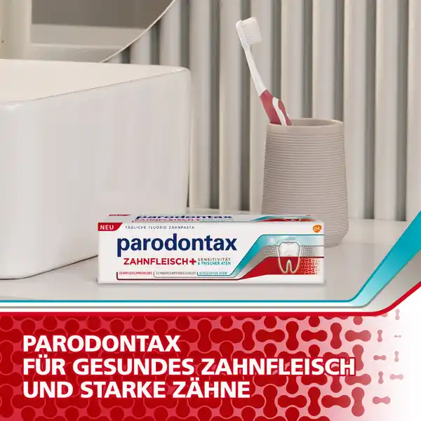 Zahnfleisch Sensitivität + Frischer Atem Zahncreme