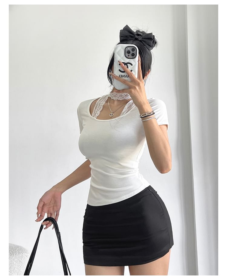Girls Supply - Sportbroek met lage taille