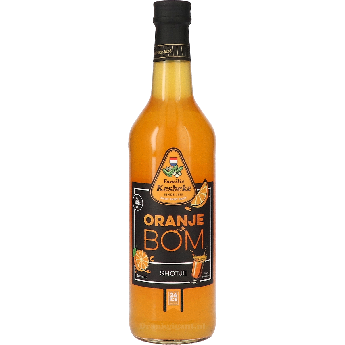 Kesbeke Oranje Bom Shotje 50 cl