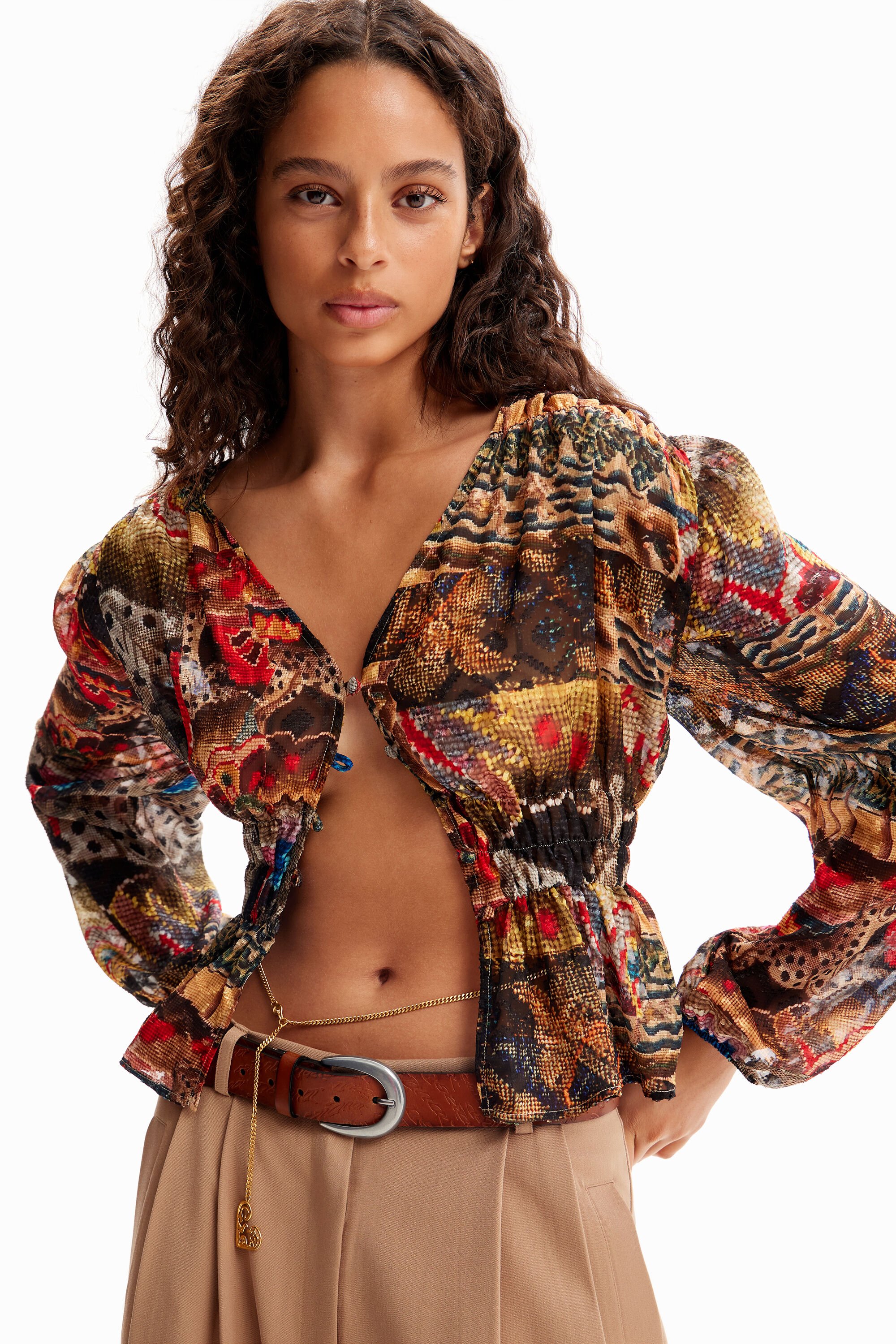 Blouse tapisserie M. Christian Lacroix