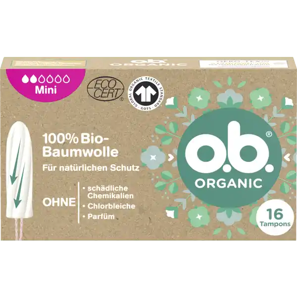 Organic Tampons Mini