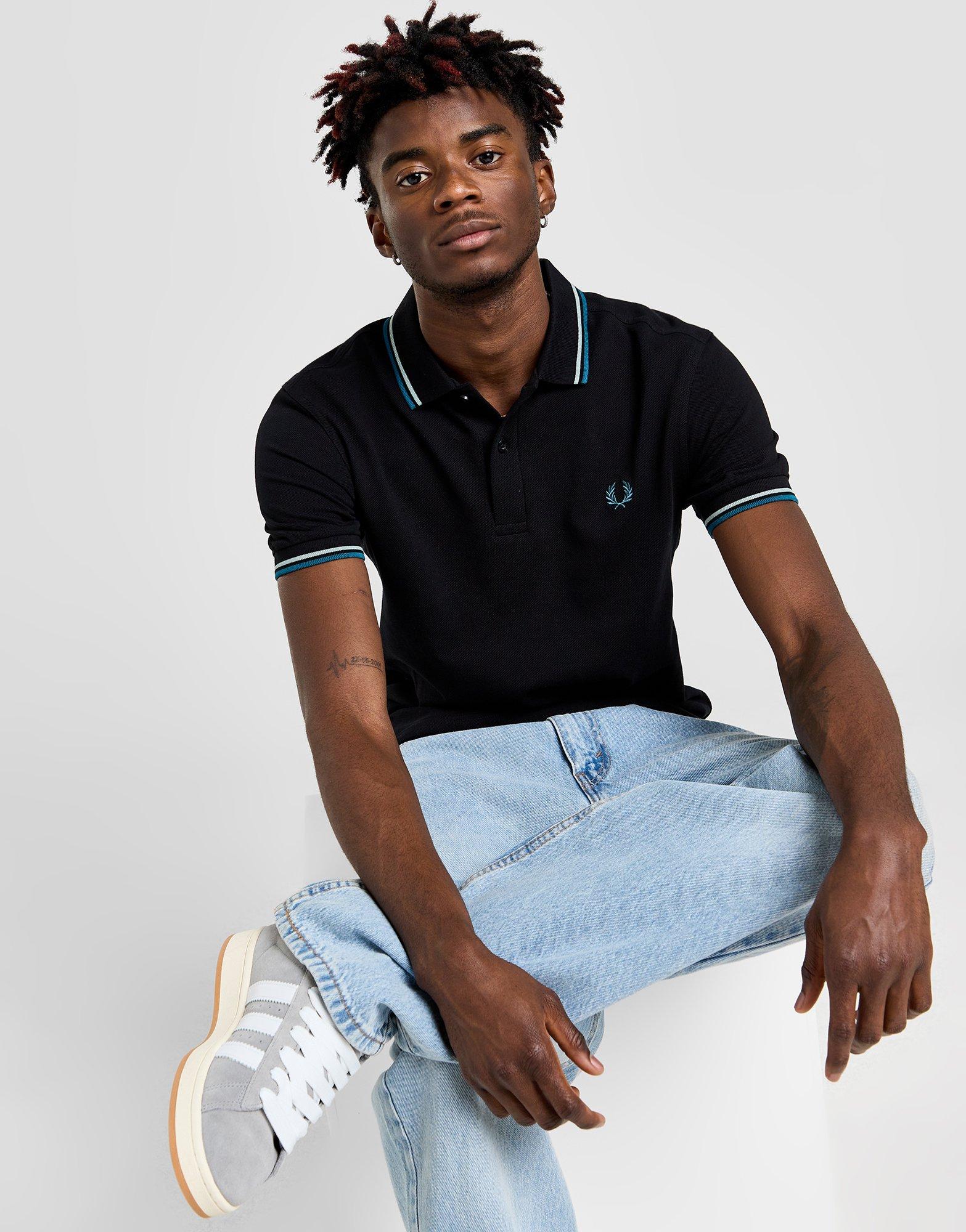 Fred Perry Polo Double Liseré Homme