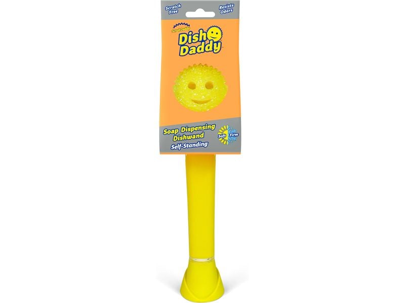Scrub Daddy Dish Daddy Reinigungsbürste 1 Stück Abwaschbürste mit auswechselbarem Kopf
